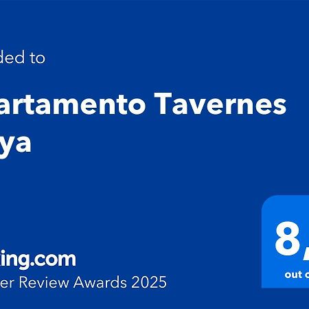 Apartamento Tavernes Playa Tavernes de Valldigna Extérieur photo