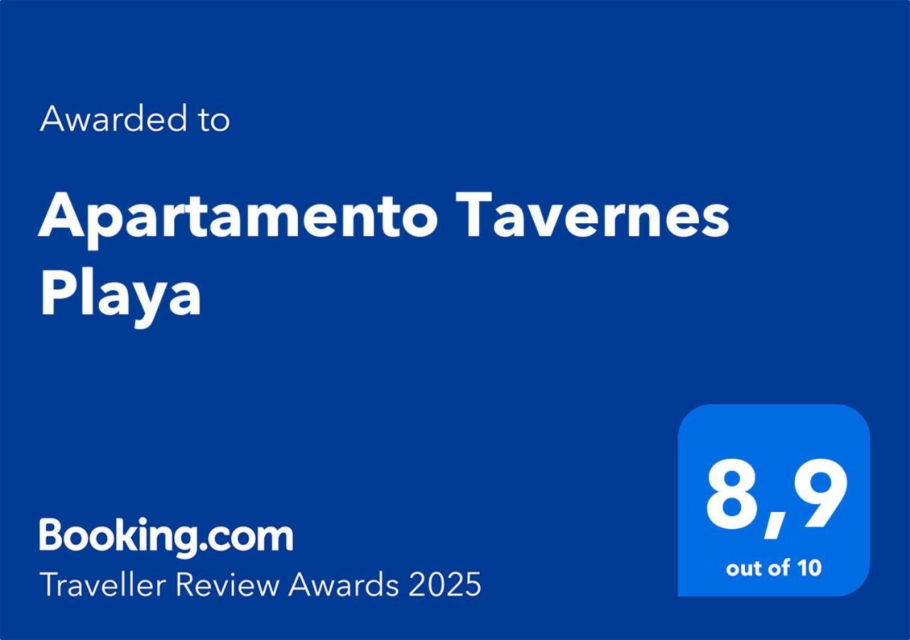 Apartamento Tavernes Playa Tavernes de Valldigna Extérieur photo